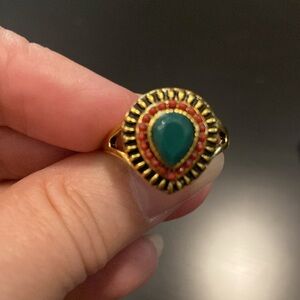 Vintage Costume Jewelry Ring size 11